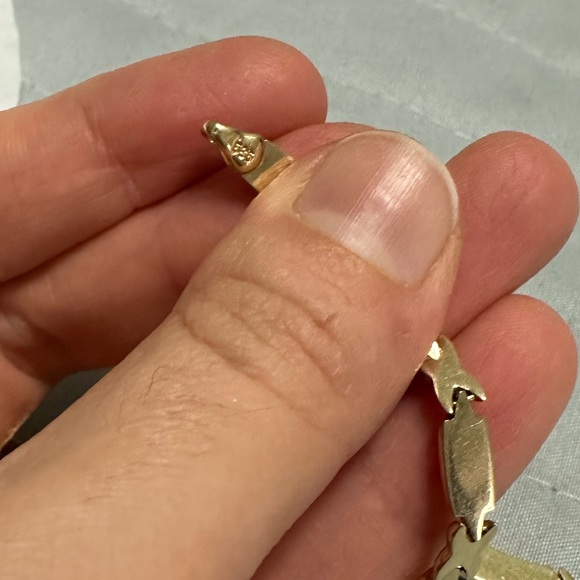 14k set necklace and bracelet - Picture 9 of 10